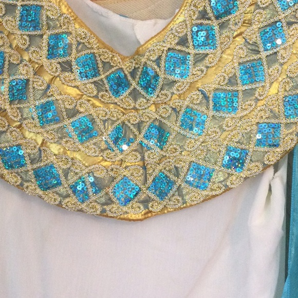 Bundle wig/Cleopatra Halloween costume size large. - Picture 6 of 8